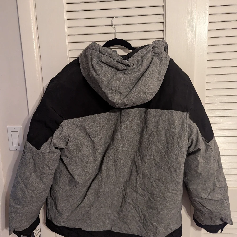 Club Room 3 In 1 Men's Gray and Black Jacket - Picture 4 of 8